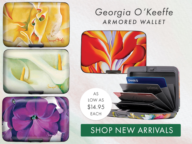 Shop Georgia O'Keefe Armored Wallet